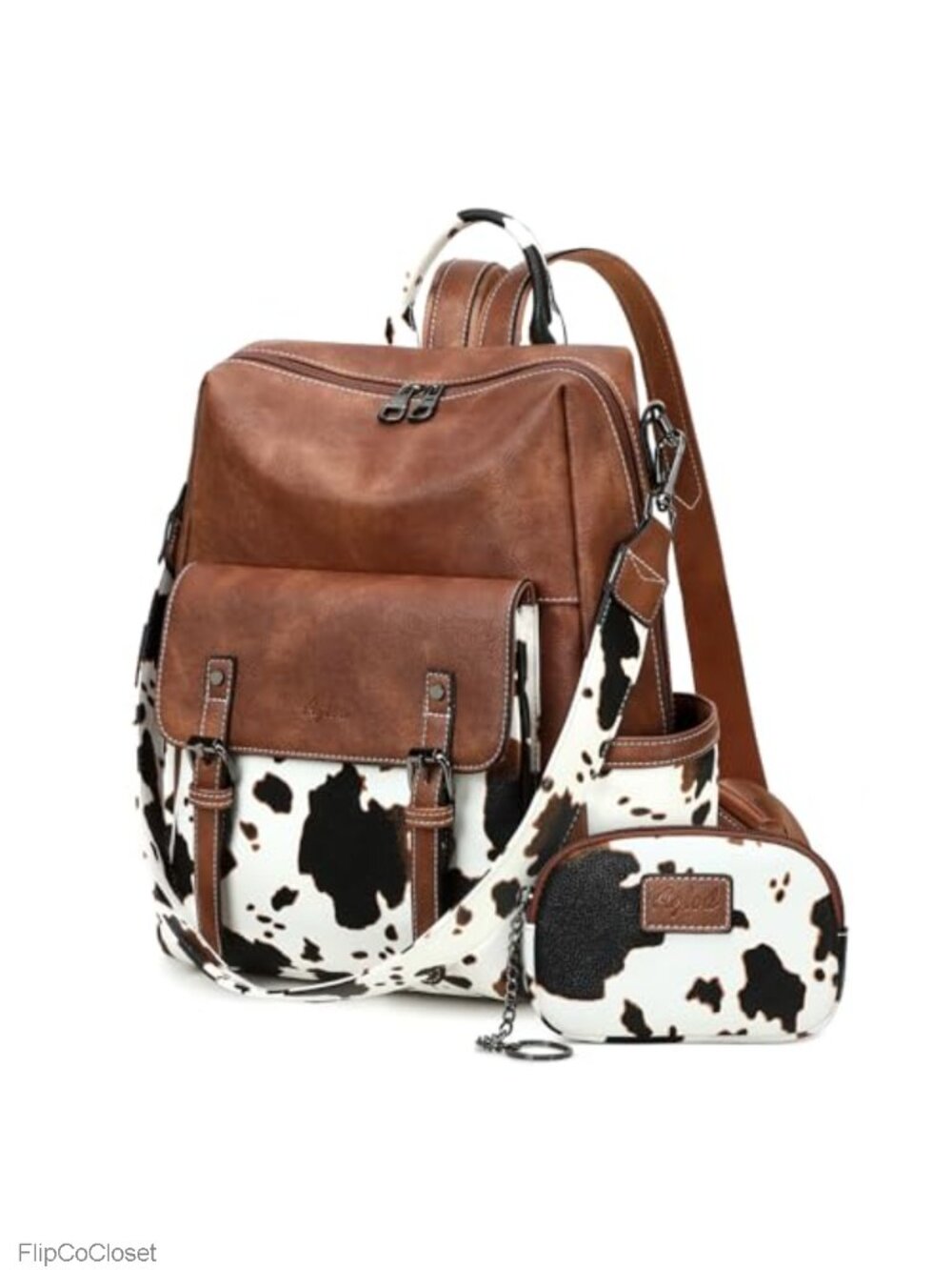PU Leather Backpack Purse for Women Fashion Work Travel Handbags